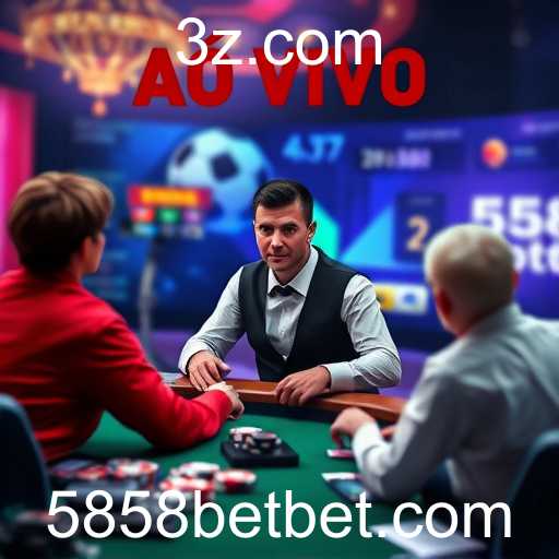 A Emoção dos Jogos ao Vivo no 5858 Bet